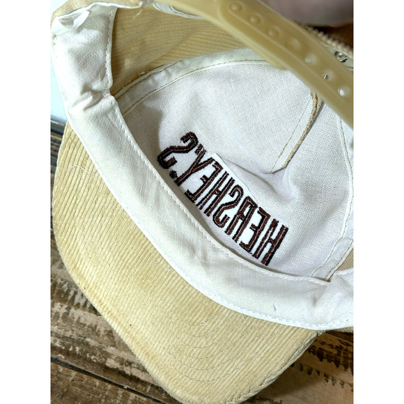 Vintage Hershey’s Chocolate  Snap Back Hat Trucker Embroidered - Picture 6 of 9